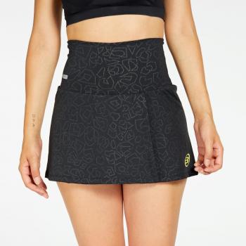 Bullpadel Bulder Falda Mujeres Negro - TXS