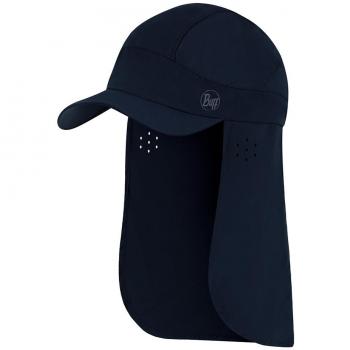 Gorra con protector de nuca Buff Pack Cap Bimini Azul marino