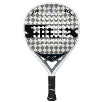 SIUX Diablo Revolution Junior Azul - Pala de Pádel con tecnología de carbono, núcleo EVA, diseño ligero y equilibrado, ideal para jugadores jóvenes que buscan potencia y control en su juego