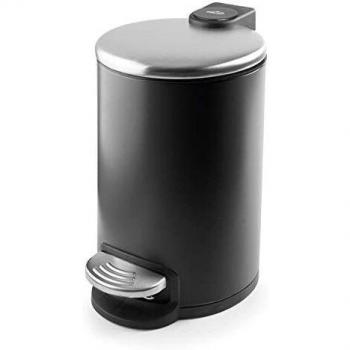 LACOR Papelera RECICLAJ, Negro, 3 l