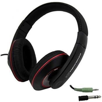 Auriculares Esperanza EH121 Negro - Tecnología Avanzada para una Experiencia Musical Inigualable