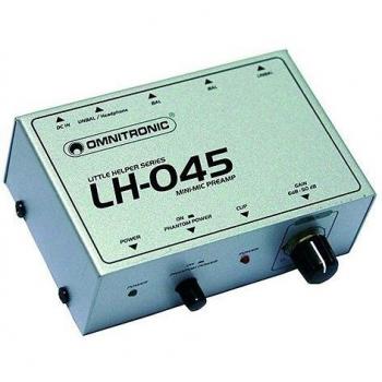 Omnitronic 10355045 LH-045 - Preamplificador para micrófono