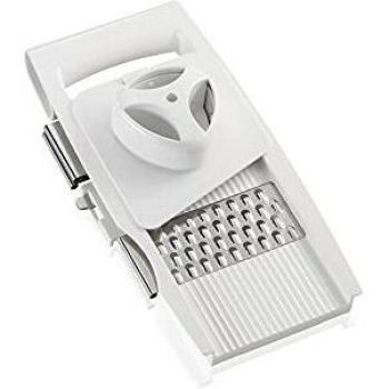Leifheit ComfortLine Rallador Multiusos de plástico, Blanco