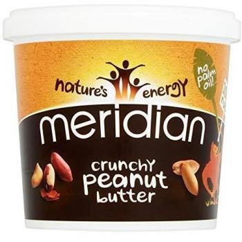 Meridian Organic Natural Crunchy Peanut Butter 1000g