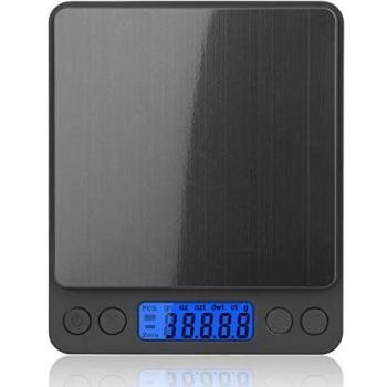 mafiti MK200 Báscula Digital para Cocina de Acero Inoxidable, 3kg,Balanza de Alimentos Multifuncional, Peso de Cocina