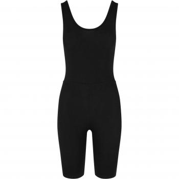 Urban Classics Women's Organic Stretch Jersey Jumpsuit - Black