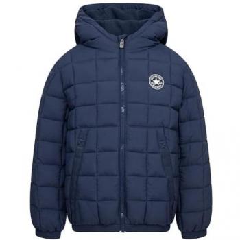 Chaqueta Puffer Azul para Niño Converse MDWT