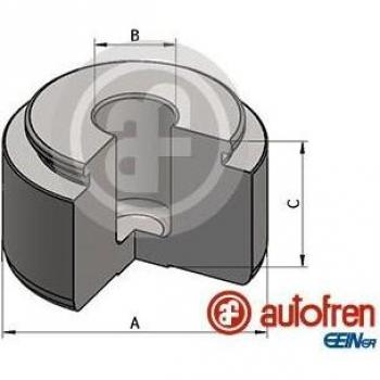 AUTOFREN SEINSA Piston de pinza del freno D025756, émbolo para sistema de frenos, compatible con diversas marcas y modelos de vehículos, fabricado en materiales de alta calidad para garantizar durabilidad y rendimiento ópt