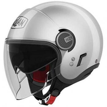 Nolan n21visor classiczcasco jet color plata tamano s 5556