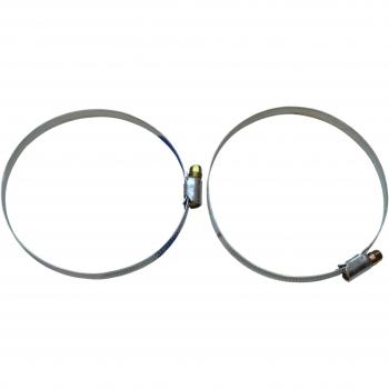 Abrazadera de manguera sanicomfort 12 mm, tensión 60 - 80 mm, 2 pcs, 1882937