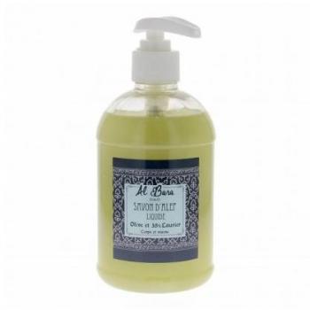 Jabón de Aleppo líquido 35% de laurel 500 ml - Al Bara