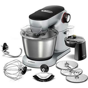 Batidora de pie robot de cocina OptiMUM MUM9D33S11 1300 Watt 5,5 L Platino Plata Negra