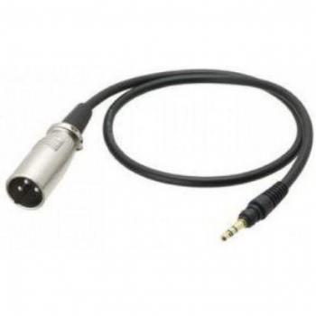 Audio-Technica AT8350 19.7 3.5mm TRS Male to XLR Male Balanced Audio Cable