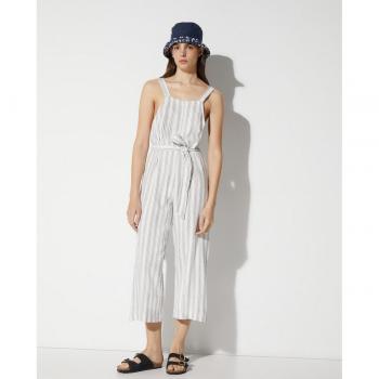 Easy Wear - Vestido de rayas con cinturón