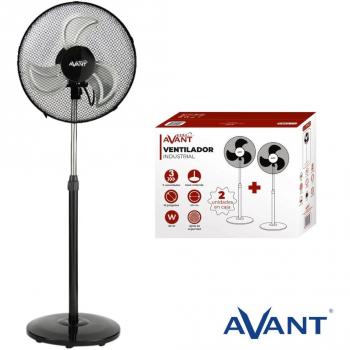 Pack 2 ventiladores industriales de pie 40cm - 60w