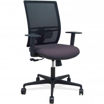 Silla de Oficina Yunquera P&C 0B68R65 Gris oscuro
