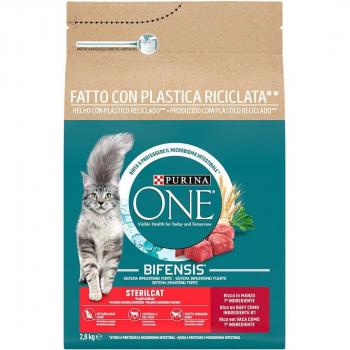 Purina One Bifensis Sterilcat Adulto Esterilizado con Buey Pienso para Gatos