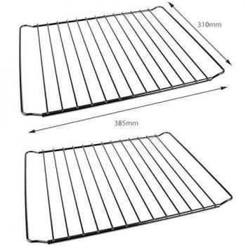 Pack de 2 Estantes Rejilla de Horno Universales - Diseño Ajustable / Extensible