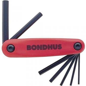 Bondhus 12587 - Juego de llaves allen plegables en soporte