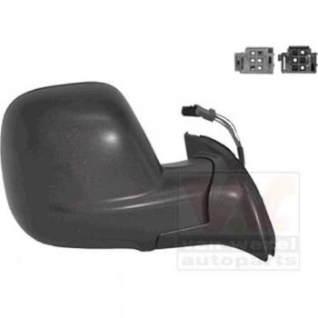 Espejo retrovisor VAN WEZEL 0906808 - Espejo retrovisor de calidad, compatible con diversos modelos de vehículos, diseño aerodinámico, fácil instalación, acabado duradero y resistente a la intemperie