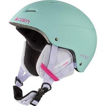 Casco Infantil Cairn Android Turquesa Rosa Neón 51/53 cm