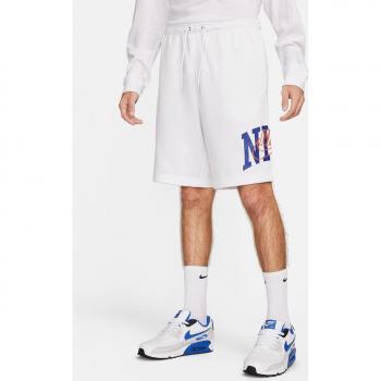 Nike Men's Club Fleece Casual Shorts - White, Size M