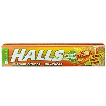 Halls - Caramelo Citrico Sin Azucar