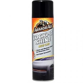 Armor All Limpia salpicaderos Aroma New Car 500 ml Eficaz para plástico, Vinilo y Goma.