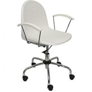 Piqueras Y Crespo 320GBL - Silla de oficina giratoria, Blanco