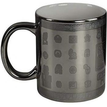 Taza Cromada Glossario Super Mario Bros