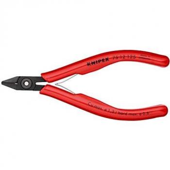 Alicates de corte diagonal Knipex 75 12 125 para electrónica, longitud 125 mm
