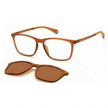 Polaroid Men's Polarized Sunglasses PLD6139CS-L7Q, Orange, 55mm