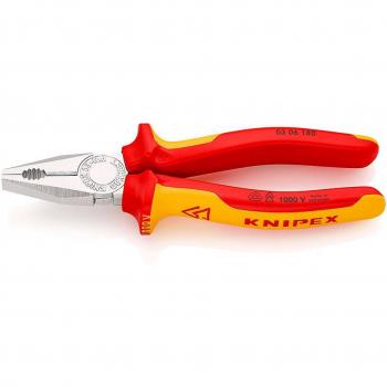 Alicates Universales Knipex 0306180SB, 180x55x20mm