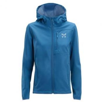 Chaqueta Cortavientos Altus Decan J30 Mujer Azul Marino - M | Repelente al agua | Resistente al viento | Transpirable | Con capucha