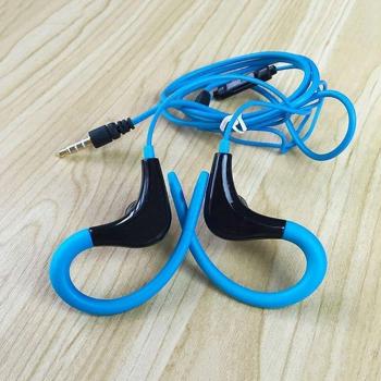 Auriculares estéreo deportivos con micrófono para correr y jogging