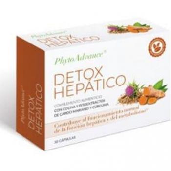 PhytoAdvance Detox Hepático 30 cápsulas