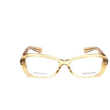 Montura de Gafas Bottega Veneta BV1700O3 para Mujeres, Marrón, Talla Única
