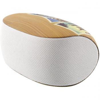 T 'NB hpartpola Bluetooth Altavoz 5 W Polaroid Diseño Blanco/Marrón