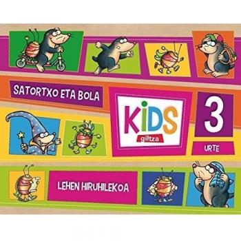 KIDS GILTZA 3 URTE LEHEN HIRUHILEKOA - 9788483782736