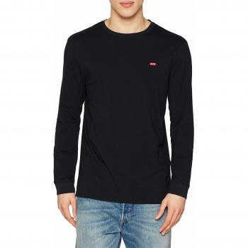 Levi's LS Original Hm tee Camiseta, Black, XL para Hombre