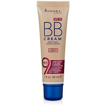 Rimmel London BB Cream 9-in-1 Skin Perfecting Super Makeup SPF15, Light, 30ml