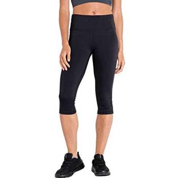 Dare 2b Women's Quick-Drying Influential 3/4 Gym Leggings Black, Size: 20