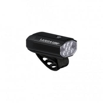 Lezyne Luz Delantera Lite Drive 1200+ Plateado, 1200 lúmenes, diseño compacto, cuerpo de aluminio, múltiples modos de iluminación, resistente al agua