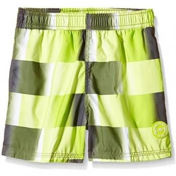 CMP F.Lli Campagnolo - Bañador para chico, niño, Badeshorts, Antracite-Pesto-Lime Green, 164