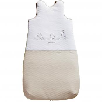 Praia Piu Piu - Dormi grande, 103 cm, color beige / blanco