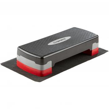Stepper Aeróbico Ajustable ScSPORTS® - 2 Niveles (10/15 cm), Antideslizante, Incluye Colchoneta, Soporta hasta 120 kg, Fitness en Casa