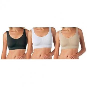 TV Unser Original - Sujetador deportivo sin costuras para mujer, color mehrfarbig
