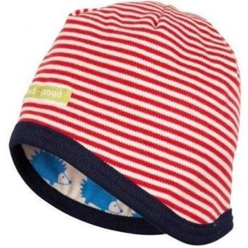 loud + proud Wendemütze - Gorro de punto para mujer, color rot