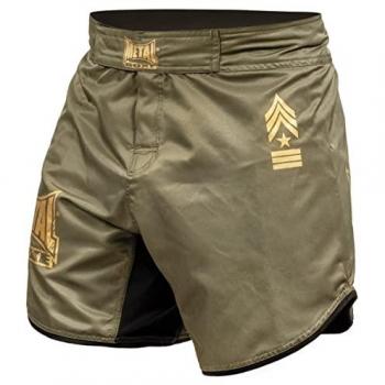 Metal Boxe Green XL Men's MMA Shorts