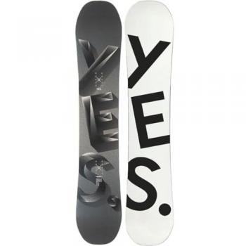 Yes Snowboards Basic 2024 - Tabla de snowboard, modelo 2024, diseño versátil para todo tipo de terreno, construcción duradera y ligera, tecnología de flexión optimizada para mayor control y estabilidad, ideal para principiantes y snowboard